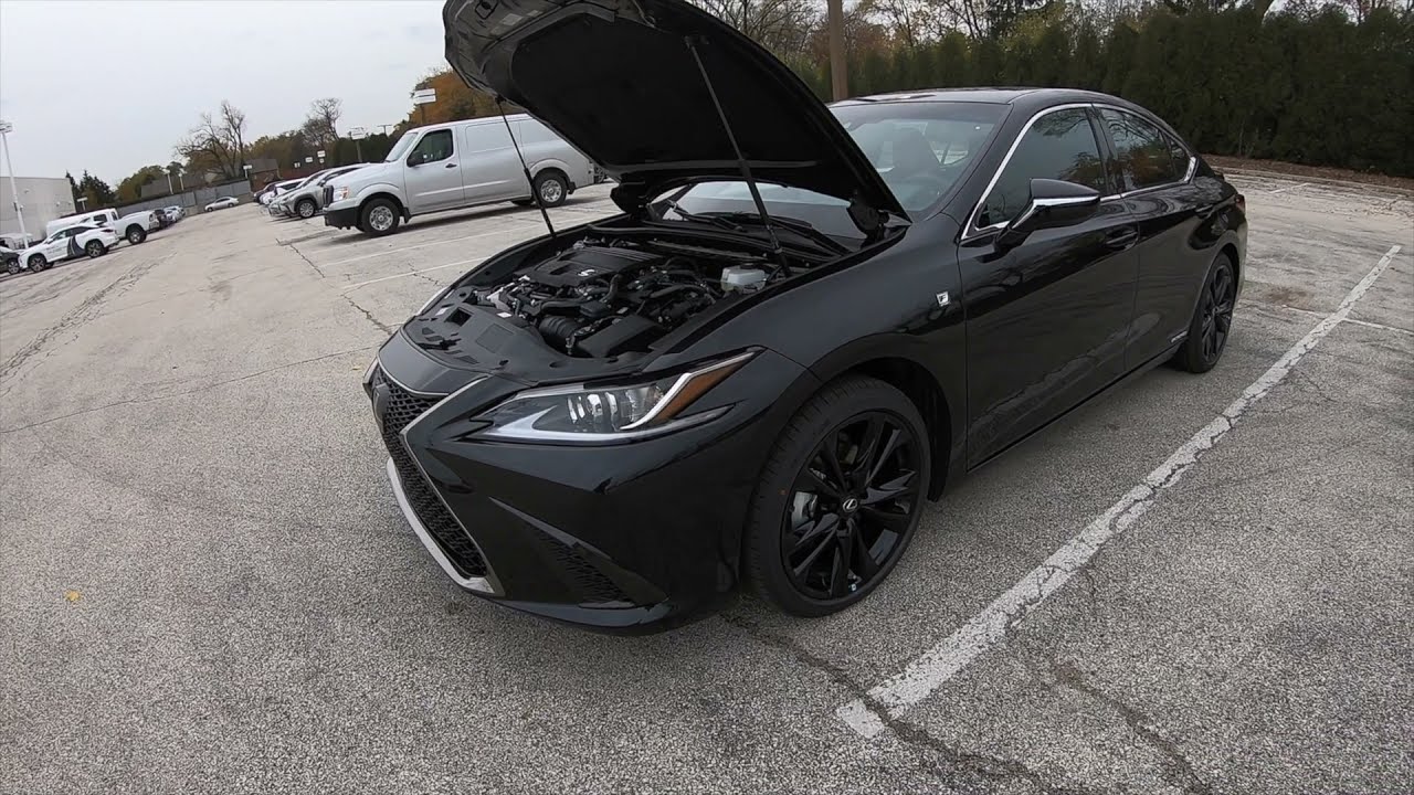 ''NEW'' 2022 Lexus ES300h F Sport (The First Ever ES F Sport Hybrid ''Black Edition'')