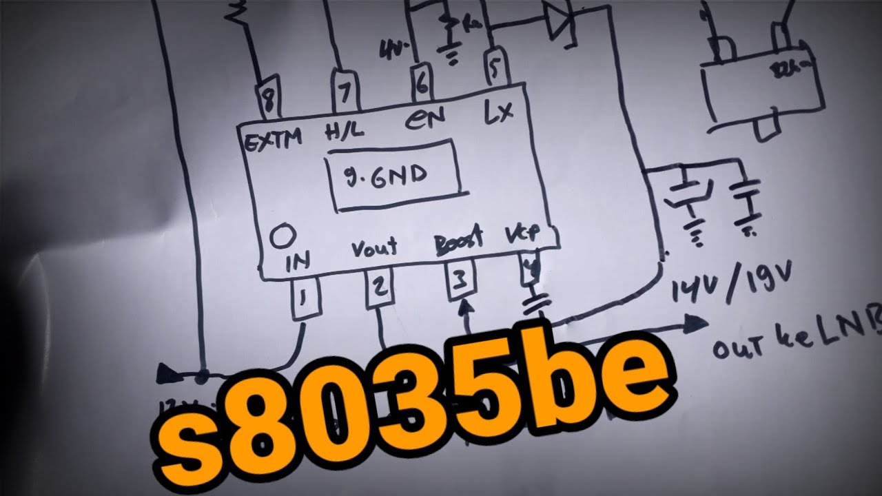 Memahami s8035be s8036 ic polaritas dekoder parabola