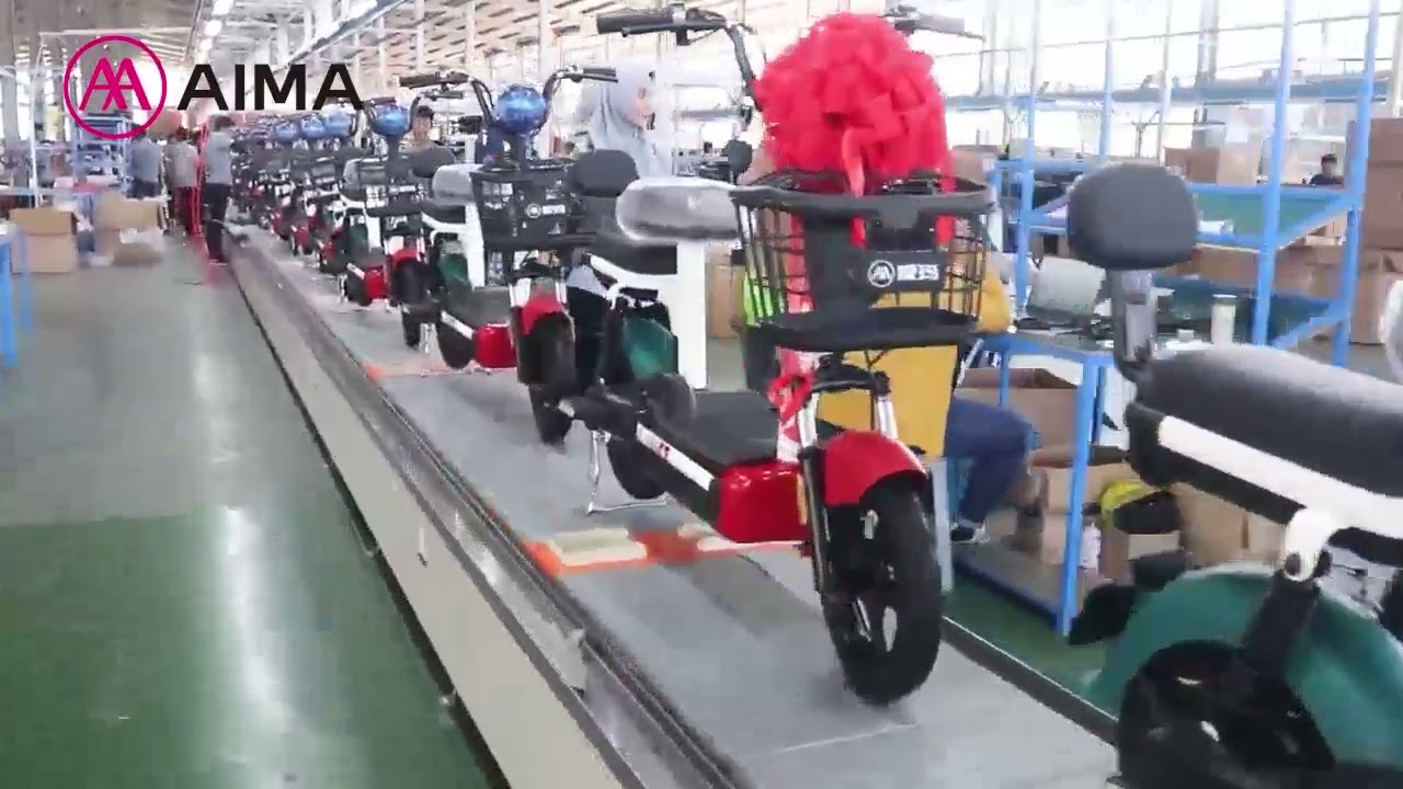 Behind the Scenes: AIMA E-Mobility's Indonesian Factory Grand Opening