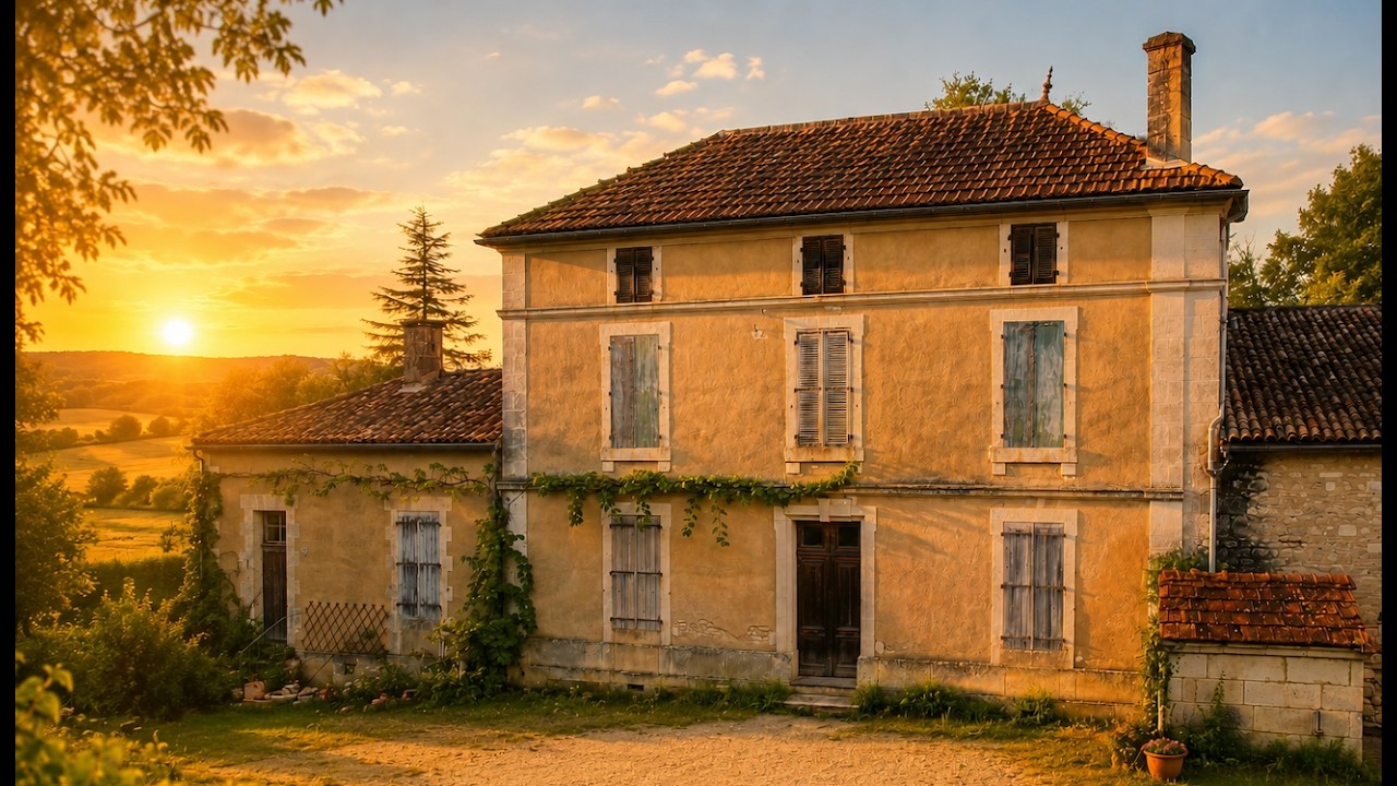 FULL TOUR: Our abandoned French House, we put all our dreams in here. Maison De Maître | Episode  11