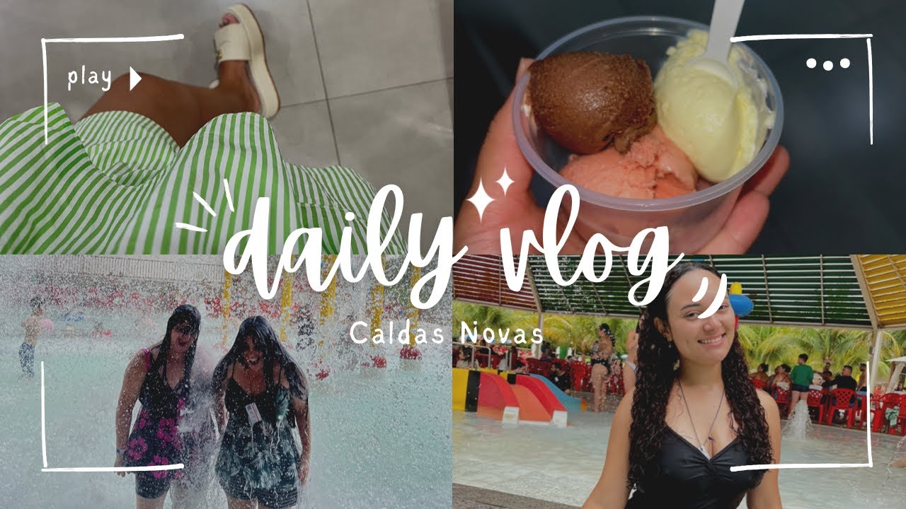 CALDAS NOVAS | Vlog da viagem☀️🩷🧳
