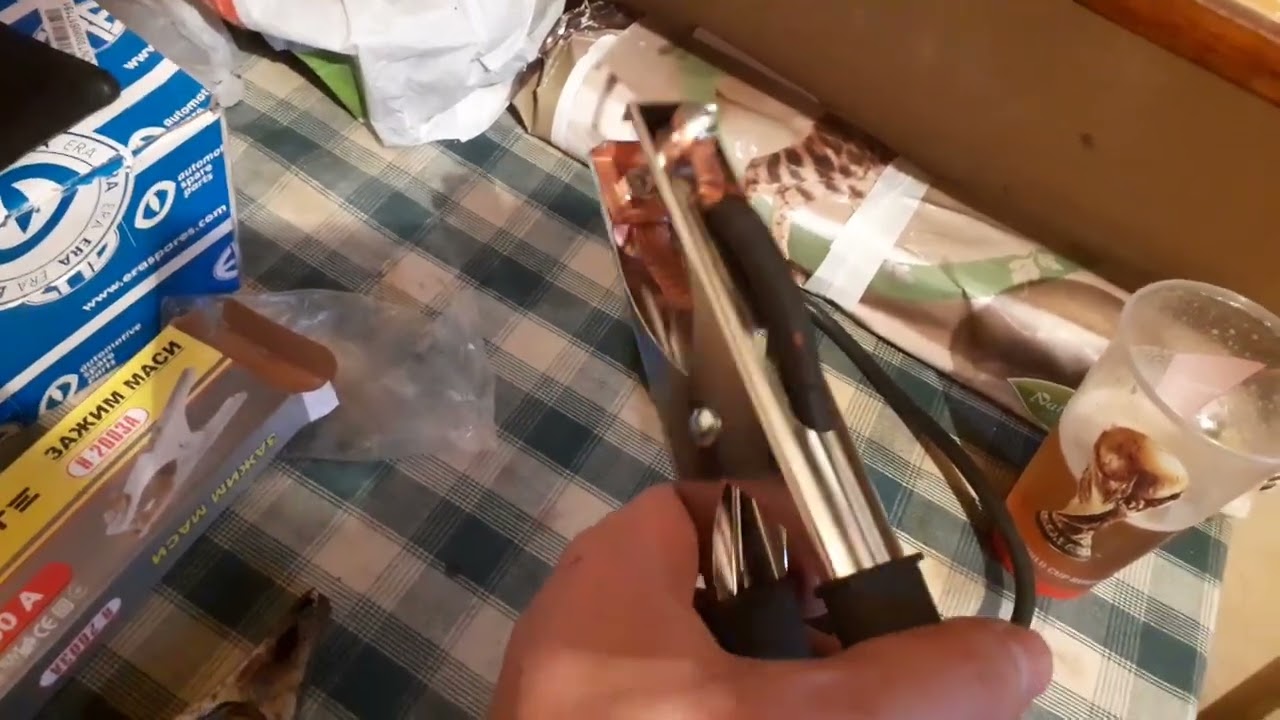 зажим массы сварки Forte h-2003a