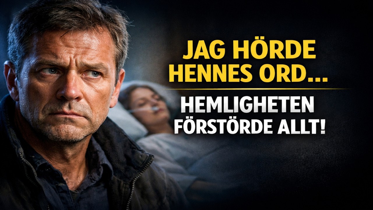 Han kom hem till sin döende fru. Men samtalet han tjuvlyssnade på avslöjade en hemlighet som föränd