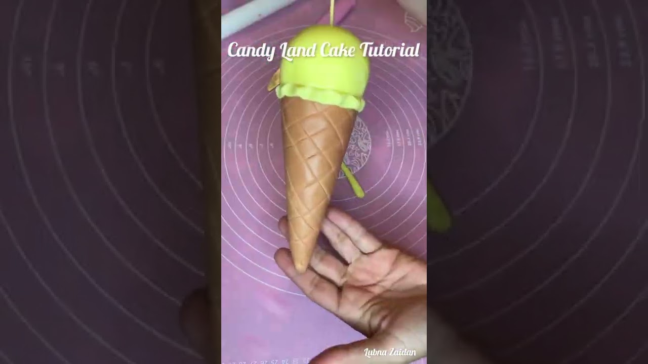 Candy land cake tutorial