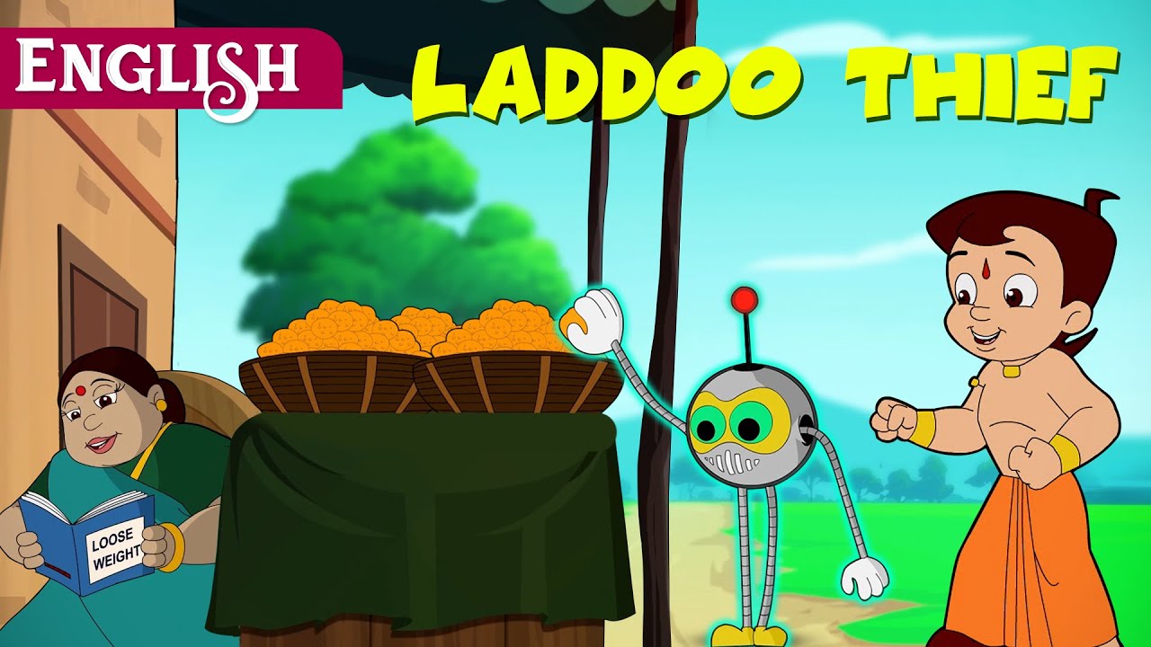 Chhota Bheem -  Robot the Laddoo Thief | YouTube Kids Videos | Cartoon English Stories