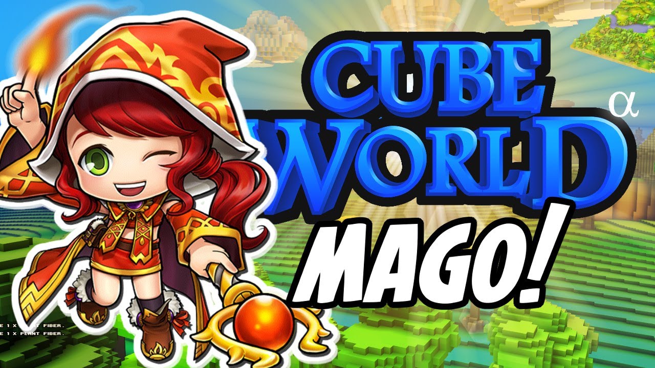 Introdução ao Mago e Como Achar Itens Amarelos - Cube World!