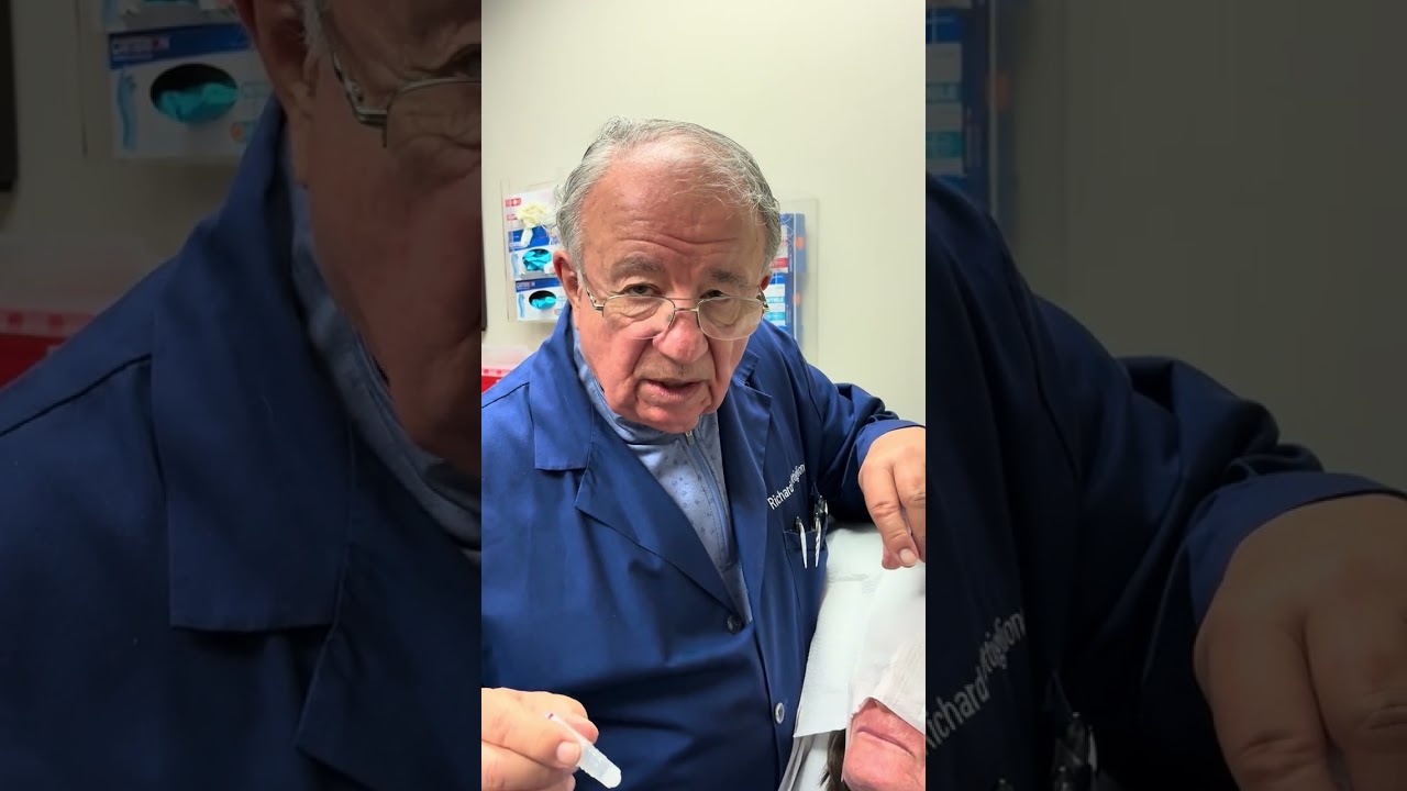 Dr. B shows at home treatment treat smokers lines and wrinkles on lips