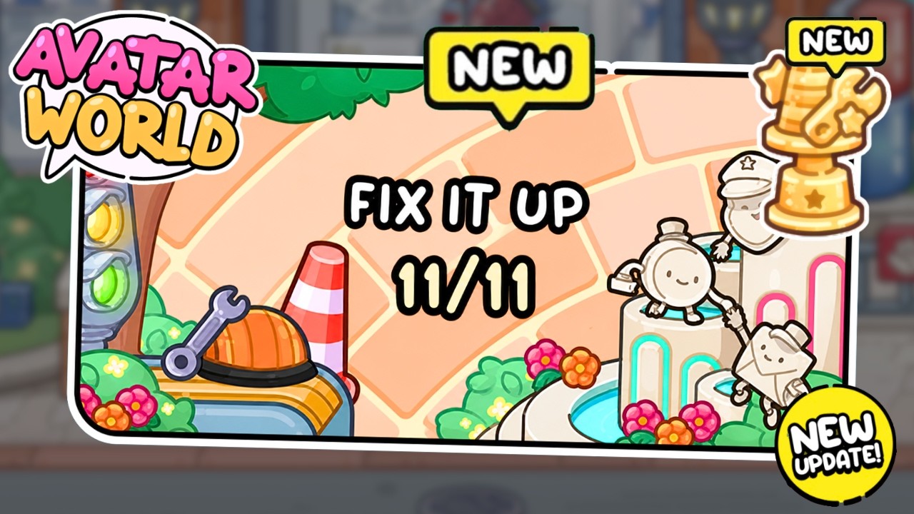 ⭐ НОВОЕ ОБНОВЛЕНИЕ! ✅ ВСЕ СЕКРЕТЫ FIX IT UP! 🤩 СЕКРЕТЫ AVATAR WORLD