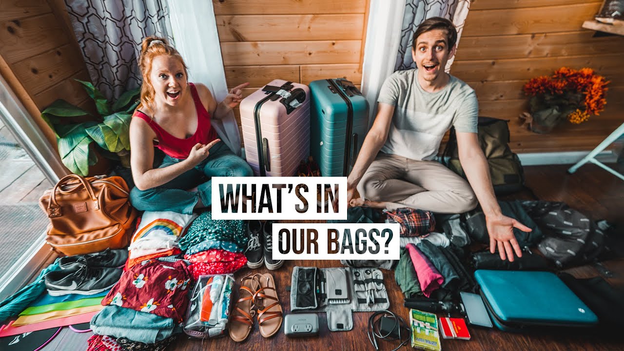 What’s in Our Suitcase After 5 YEARS of Full-time Travel?? - Packing Guide