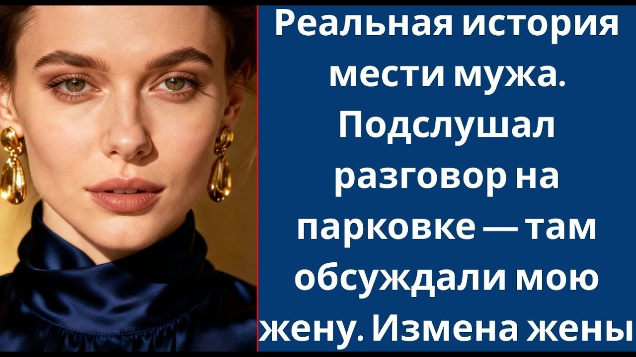Реальная история мести мужа  Подслушал разговор на парковке — там обсуждали мою жену  Измена жен