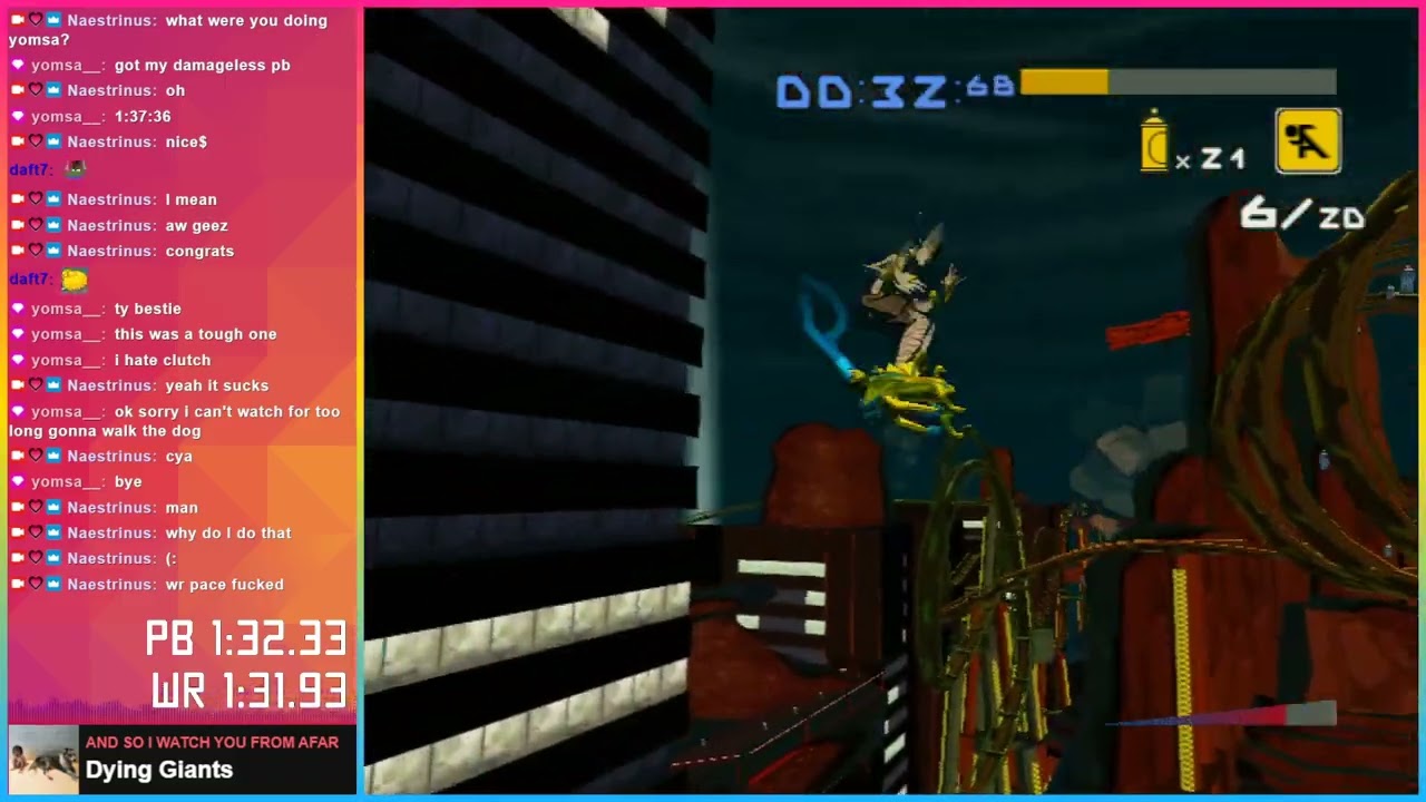 [WR] JSRF Sky Dinosaurian Square Jet Graffiti in 1:31.41