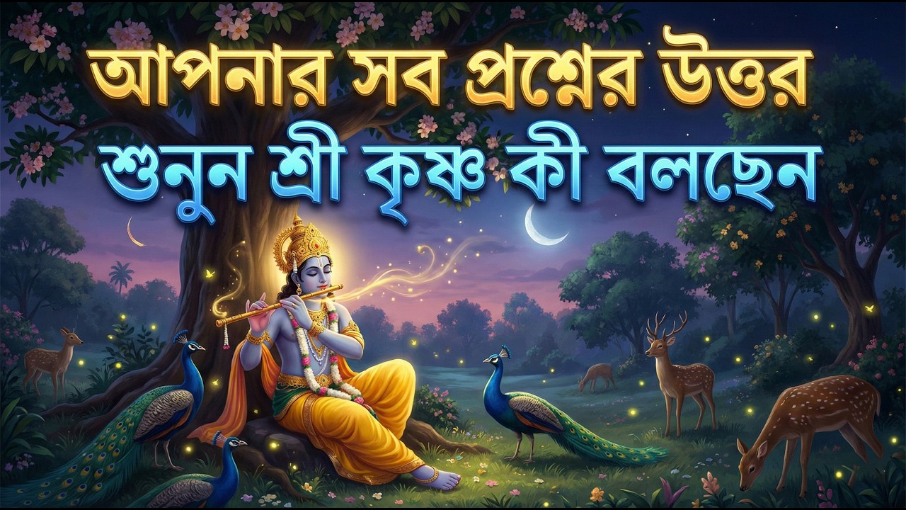 জীবনের সব প্রশ্নের উত্তর | Shri Krishna Motivation Bengali