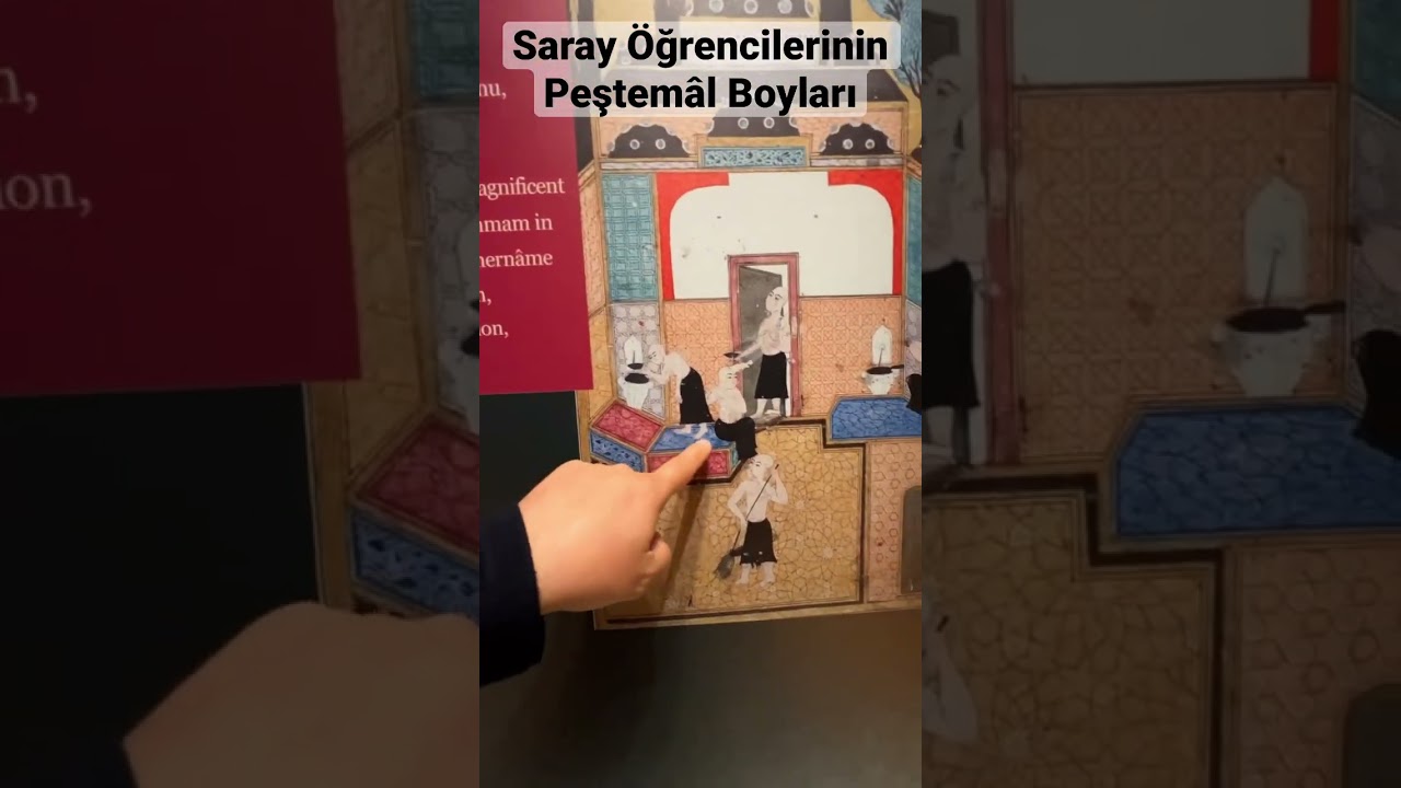 Enderun &Ouml;ğrencilerinin Peştem&acirc;l Boyları (H&uuml;nername Seyid Lokman TSMK Kolleksiyonu) #enderun