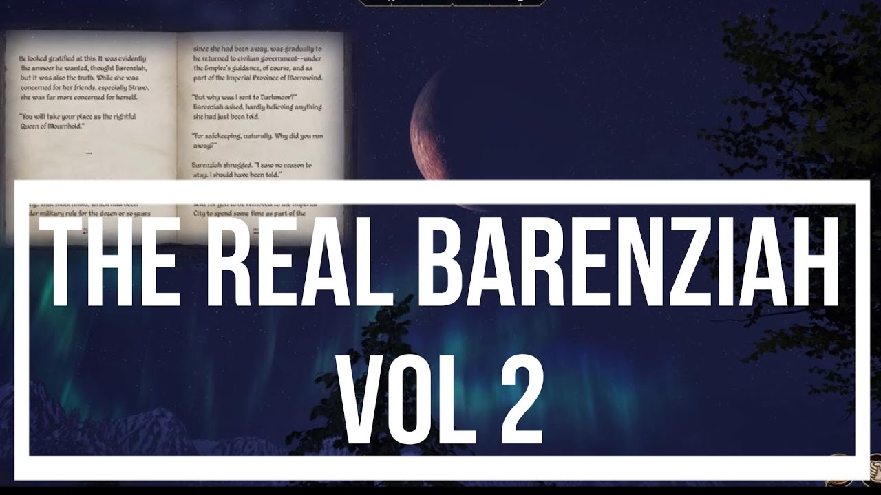 Reading Oblivion | The Real Barenziah Vol 2