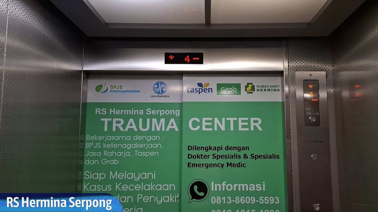 Hyundai Bed Elevator - RS Hermina Serpong, Tangerang