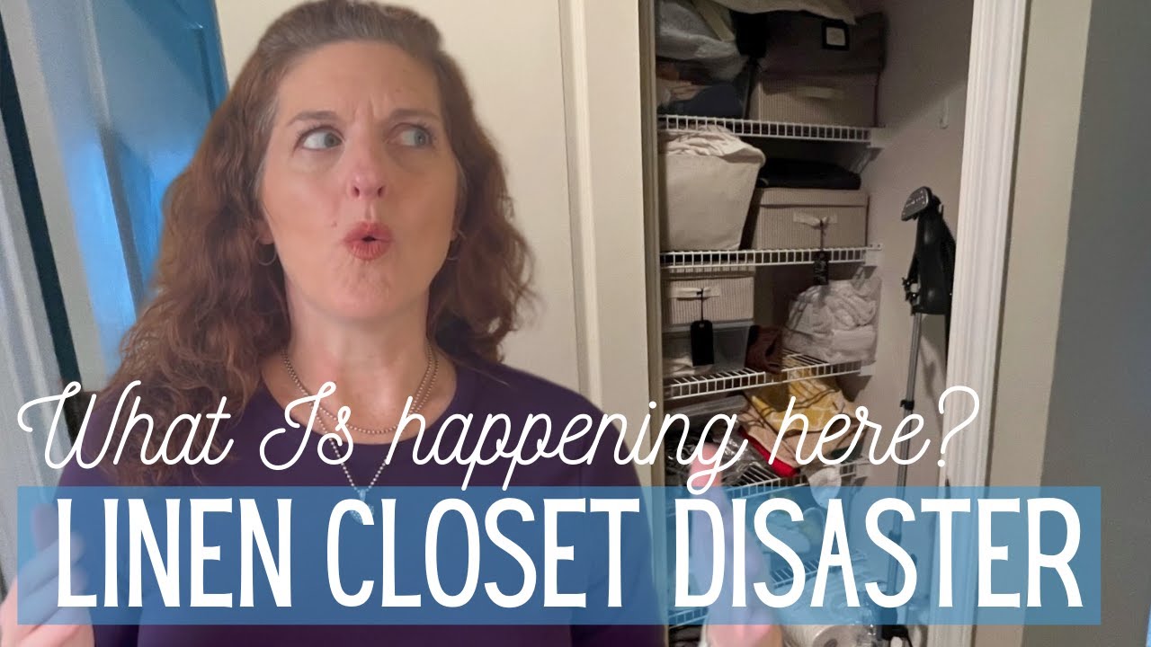 Linen Closet Organization