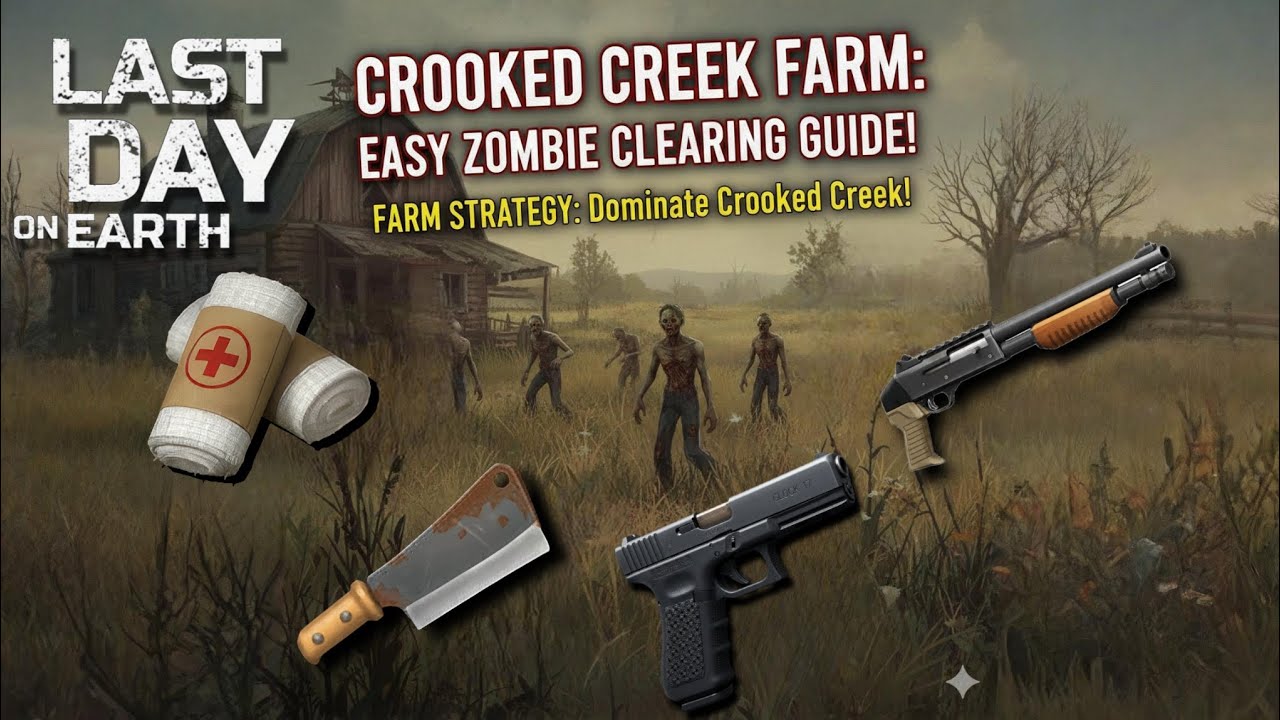 "Easy way to Clear Zombie at Crooked Creek Farm" 