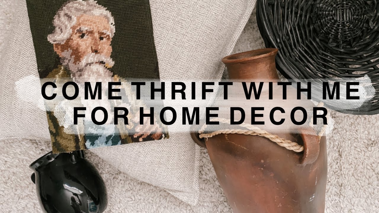 HUGE HOME DECOR THRIFT HAUL (come thrift with me)