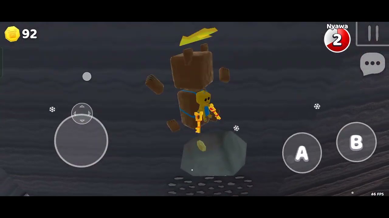 Lagi bermain game super bear adventure nih(part 3)