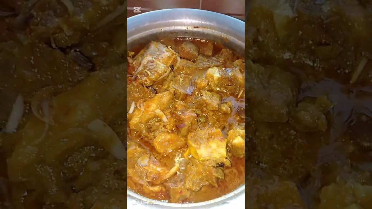 গরুর মাংস রান্না। #recipe #cooking #villagelife 