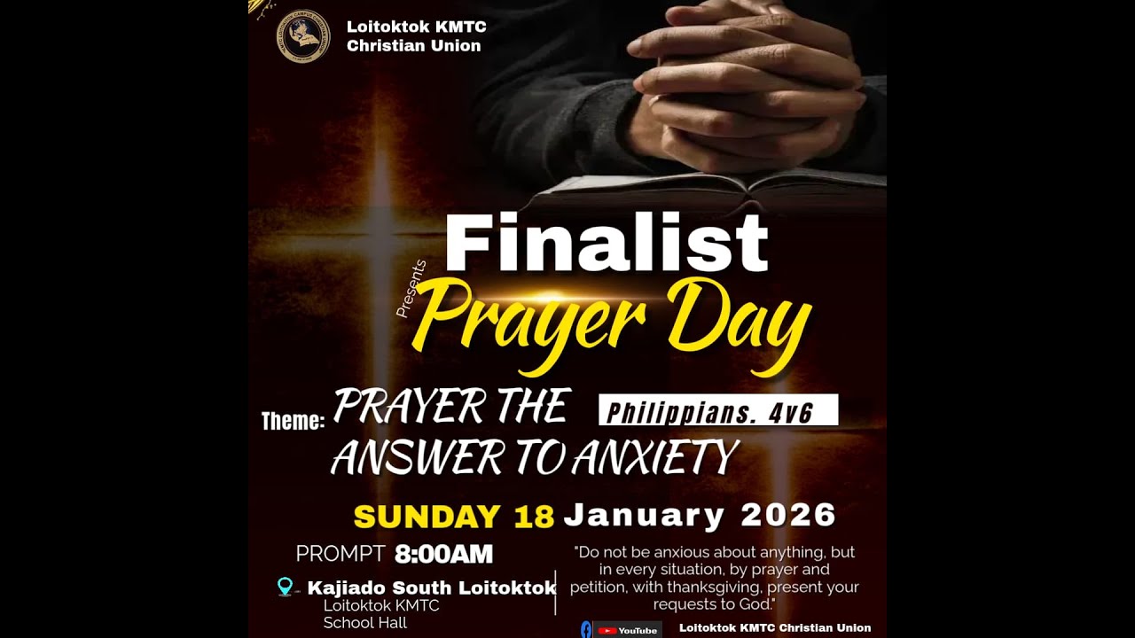 LTK  KMTC FINALIST PRAYER DAY  18 jan 2026