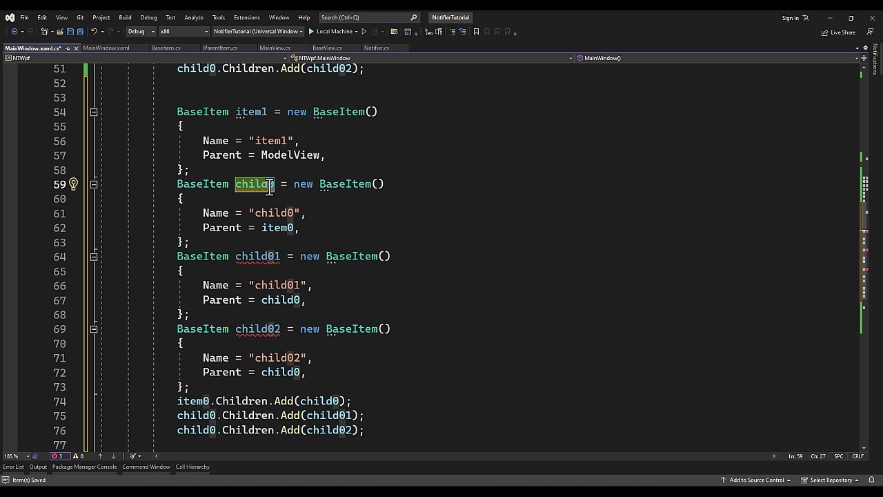 WPF TreeView (MVVM)
