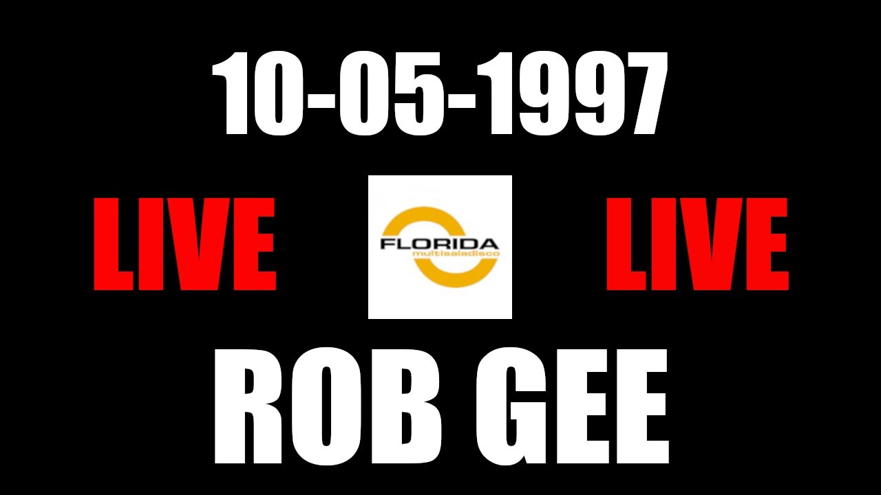 ROB GEE  10/05/1997 DIRETTA HARDCORE TERROR @ Florida
