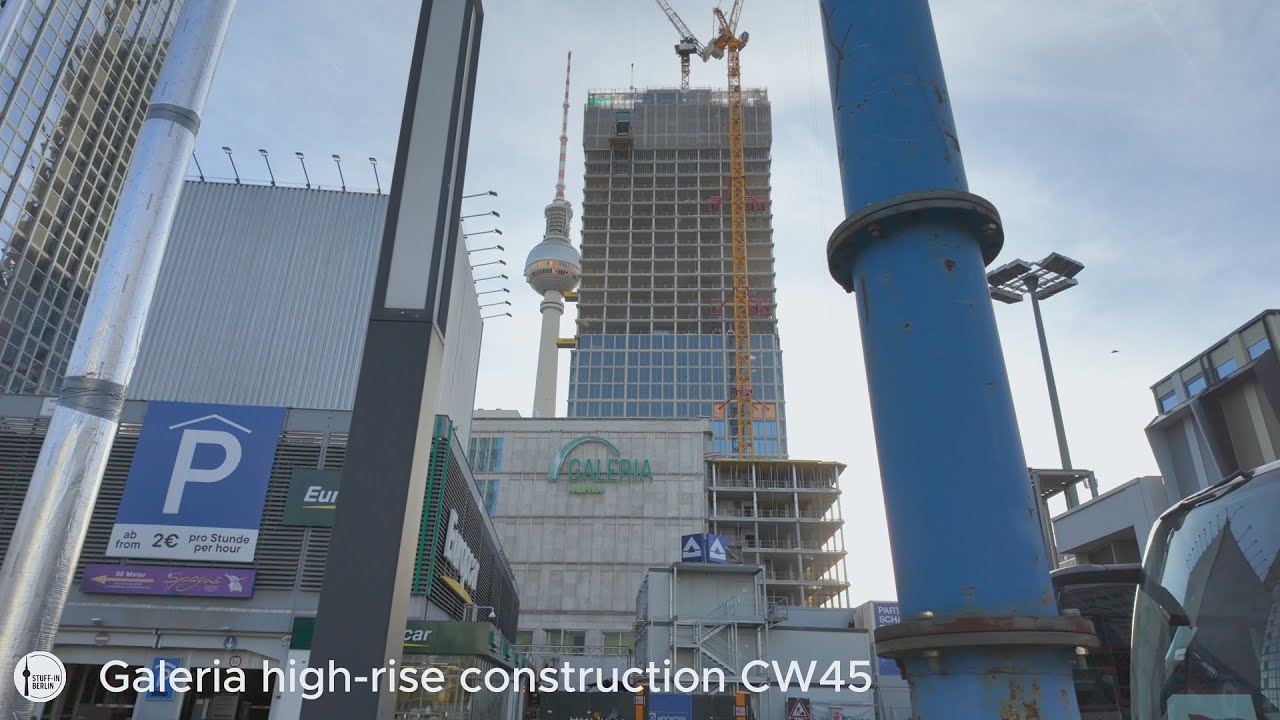Building Up Berlin · Alexanderplatz Construction (CW45)