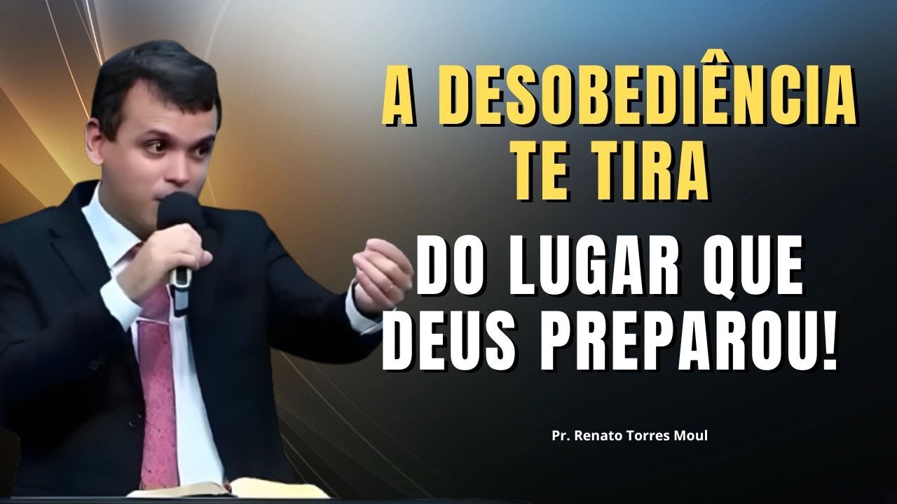 ✨A Benção Que Você Procura Está na Obediência Que Você Evita!  | Pr. Renato Torres Moul #reflexão