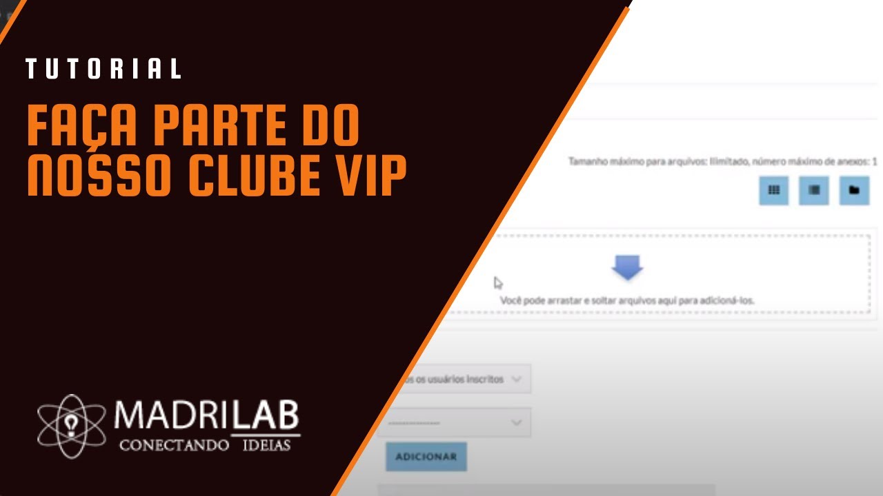 Faça parte do nosso clube VIP