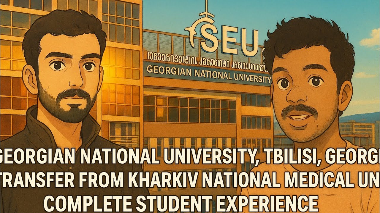 Georgian National University Tbilisi🇬🇪| Transfer from Kharkiv Medical University| Student Experience
