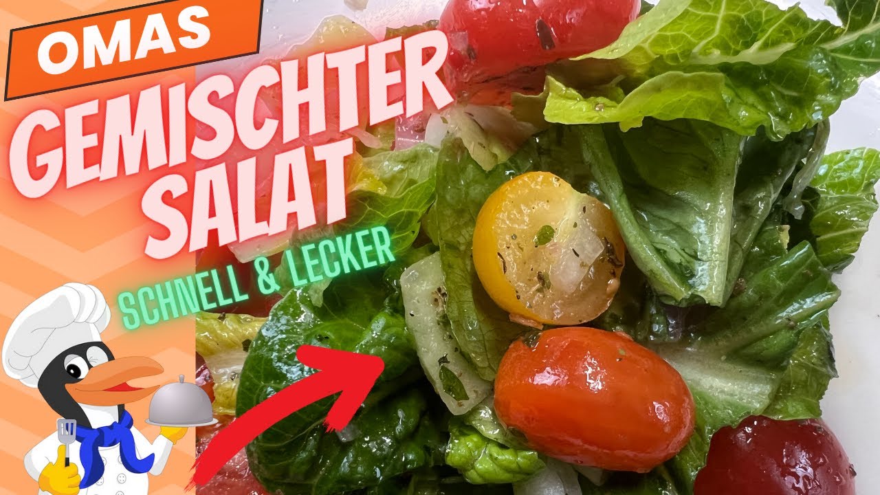 Gemischter Salat - gemischter Salat einfach