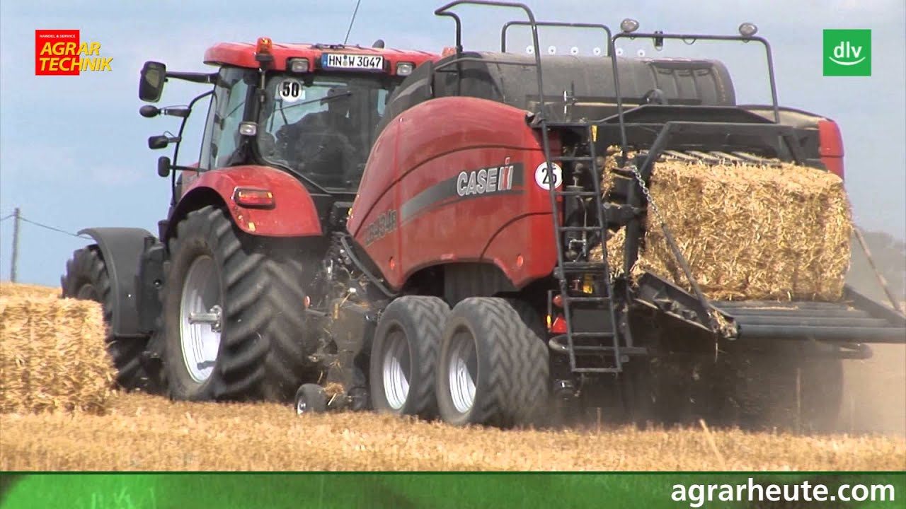Case IH LB 434 Quaderballenpresse im AGRARTECHNIK-Maschinentest