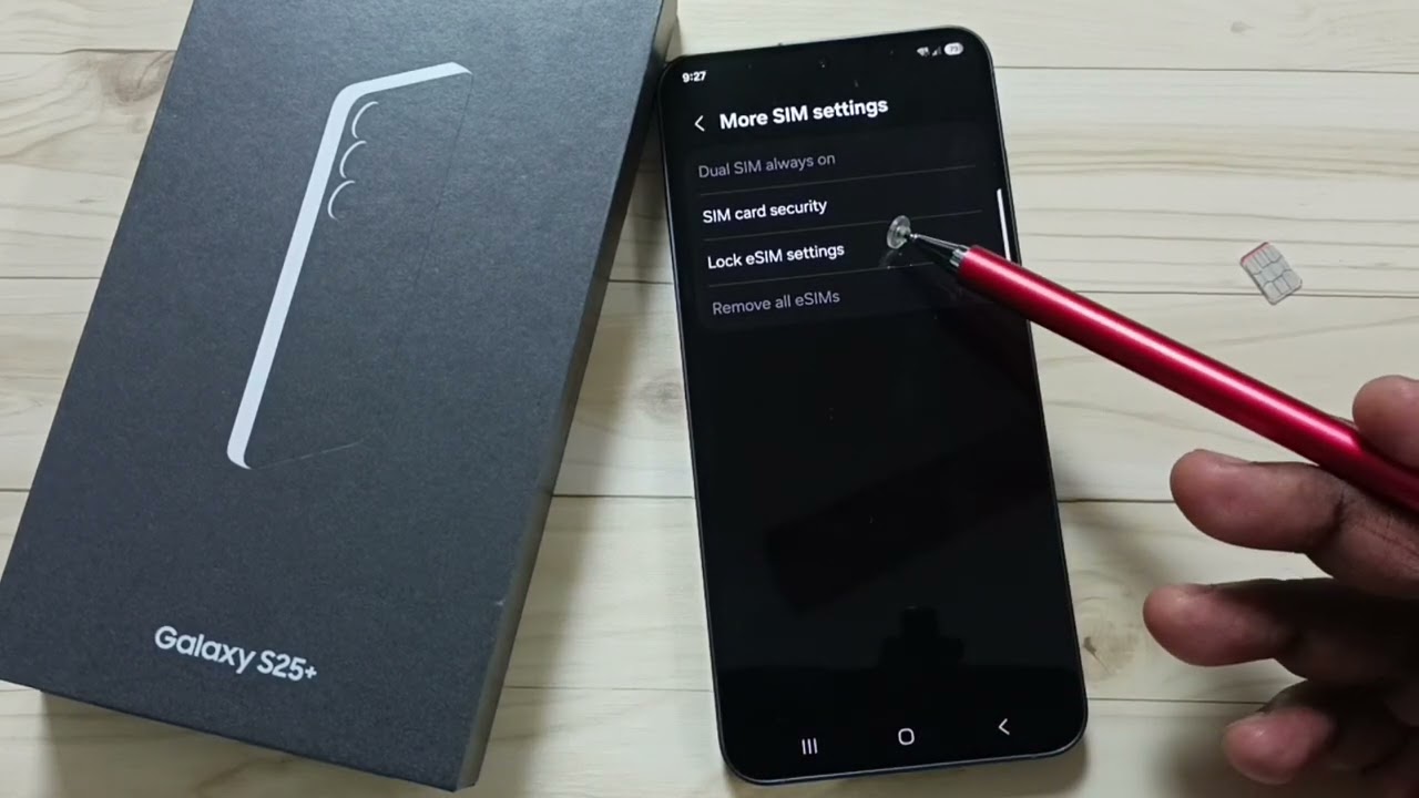 Samsung Galaxy S25/S25 Plus | How to Insert Jio Sim Card and Setup Jio Network | 5G, 4G, 3G