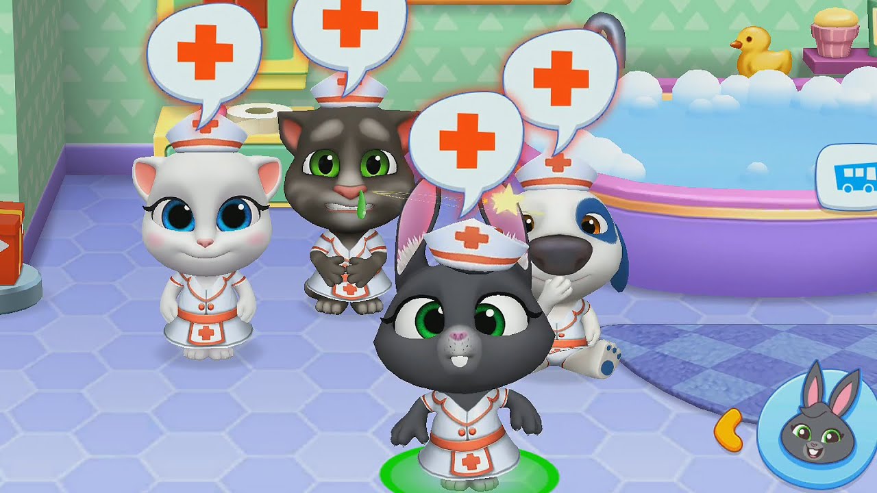 My Talking Tom Friends - NEW UPDATE Episode  (iOS,Android) Gameplay Walkthrough (Outfit7) -HD
