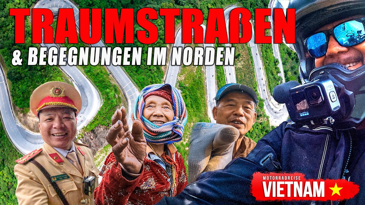 Traumstraßen und typische Begegnungen in Nordvietnam: Motorradreise Vietnam - Folge 7