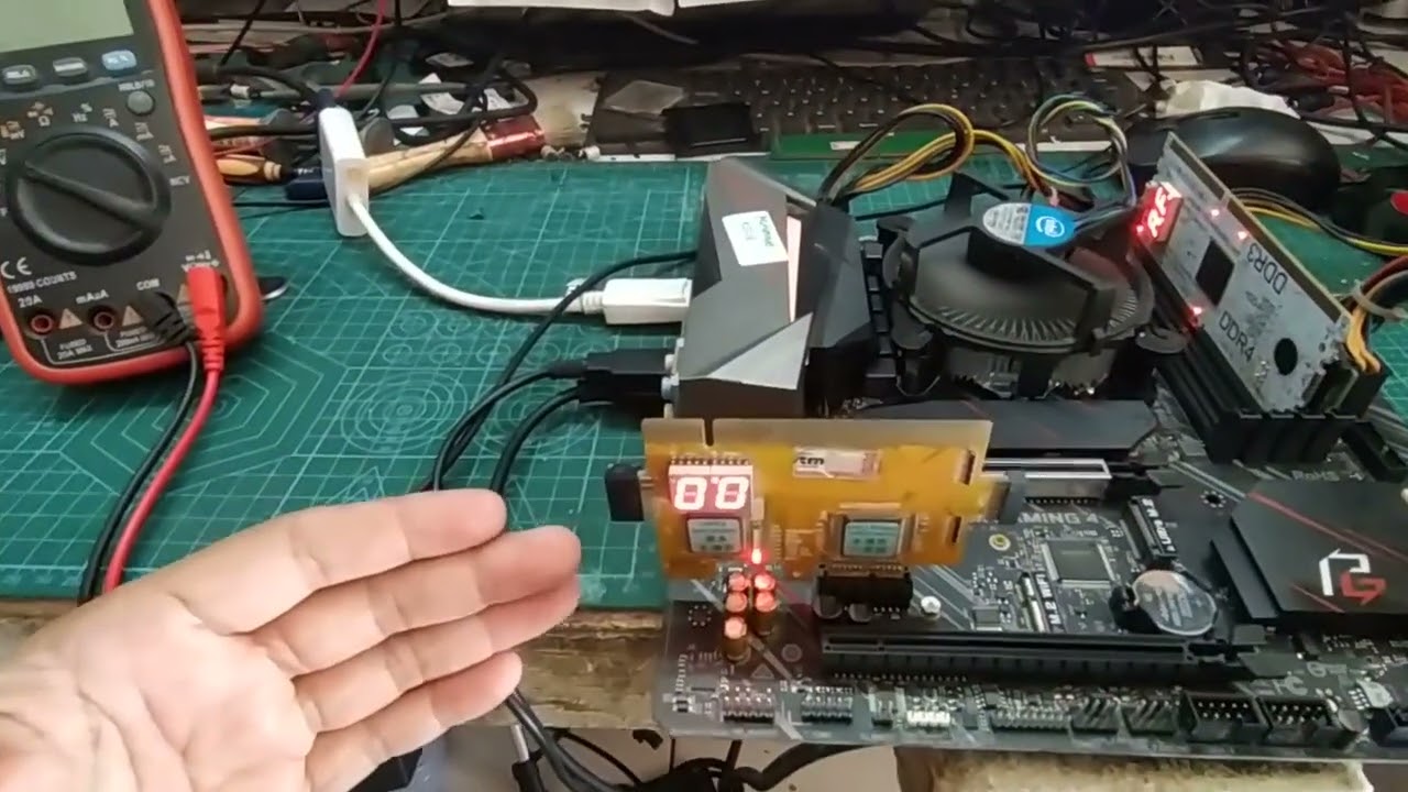 mengatasi masalah tidak tampil Asrock b365m  NO DISPLAY