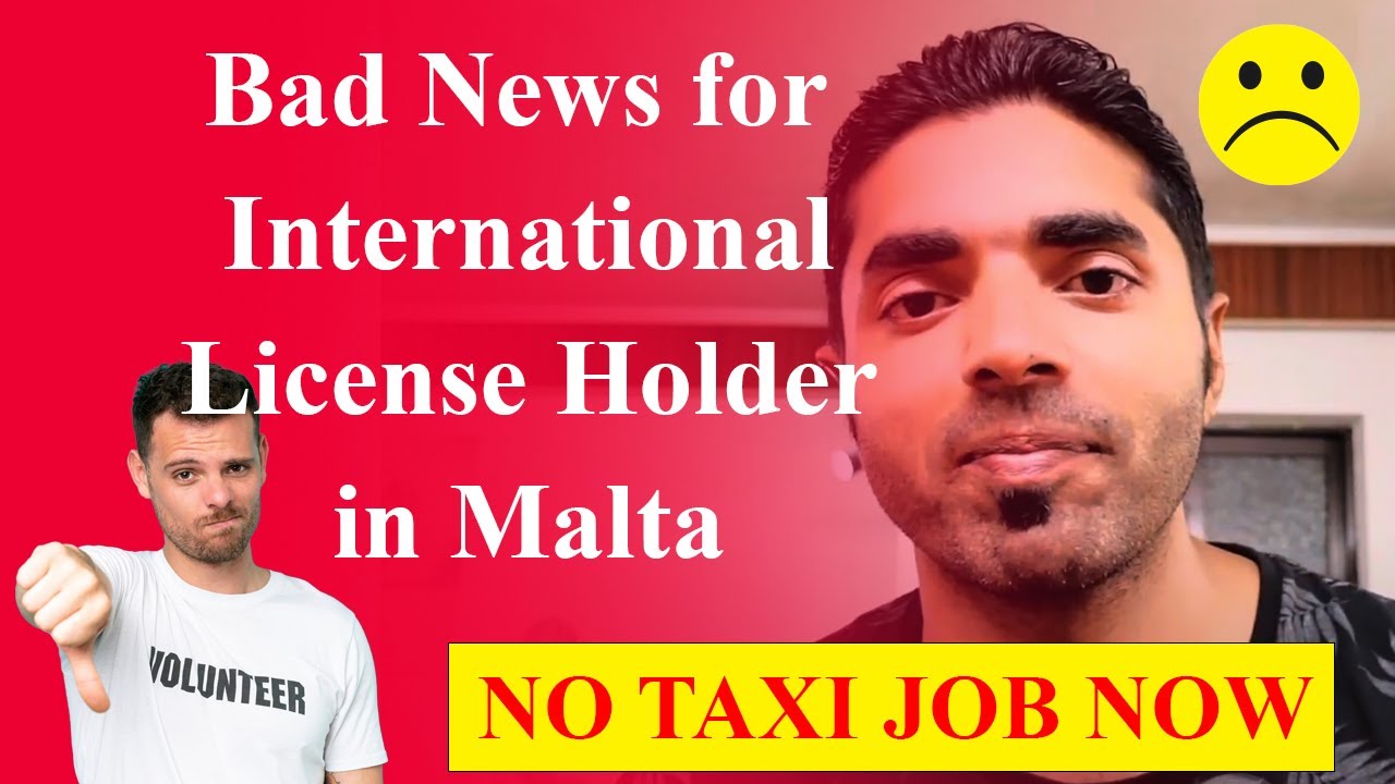 Bad news for International Driving License Holder - No more taxi Jobs