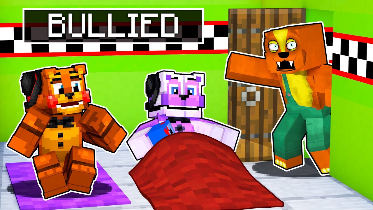 Funtime Freddy gets BULLIED by Willy! | Minecraft FNAF Roleplay