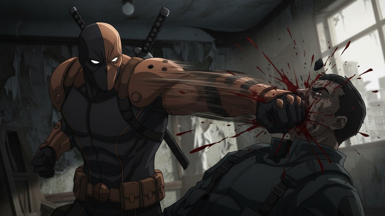DEATHSTROKE vs 100 SOLDIERS – ANIMATED SHORT
