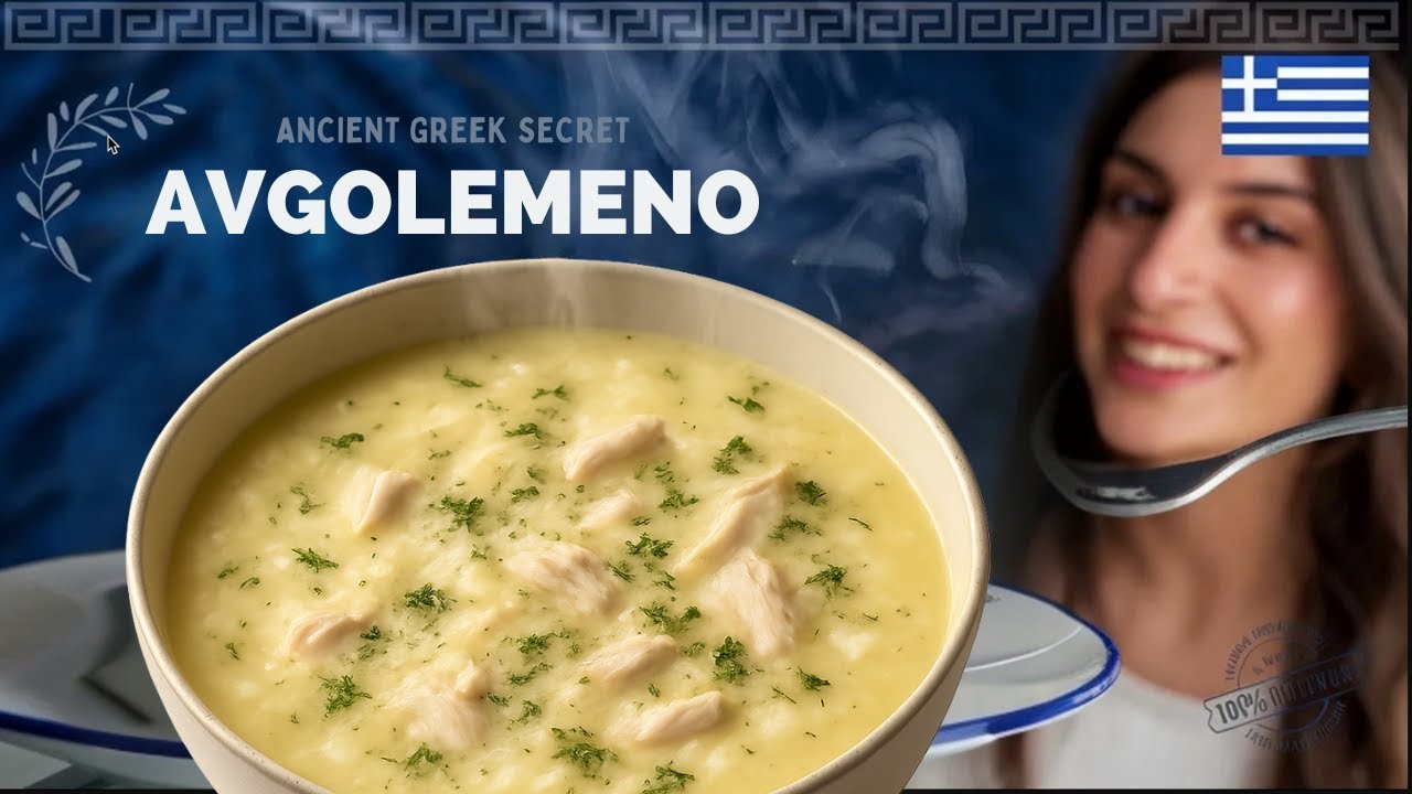 Learn How To Make Yiayia's Authentic Greek Avgolemono Soup Today
