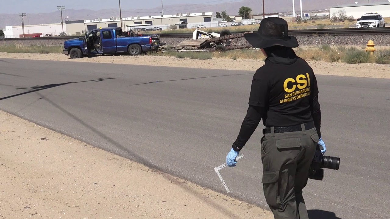 Suspect at large after attempting to run over Hesperia Deputy resulting in shooting Tuesday