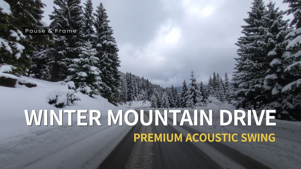 Winter Mountain Drive Jazz  Luxury Acoustic Swing BGM No Vocals