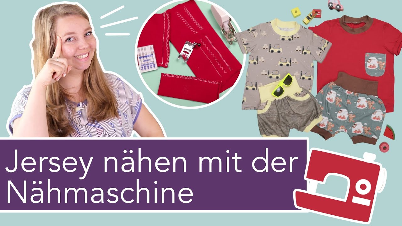 Nastjas Nähtipps: Jersey mit der normalen Nähmaschine nähen – 10 Tipps