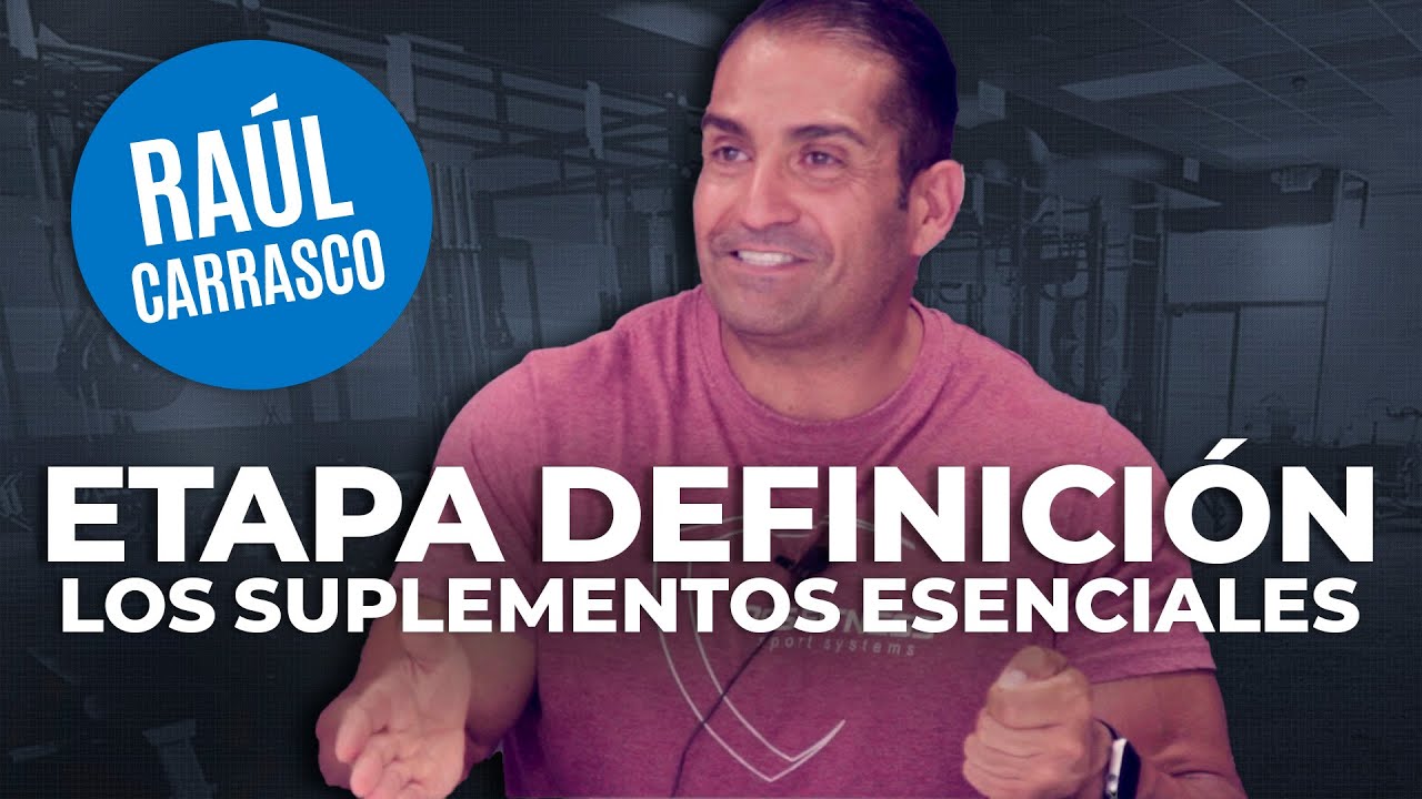 ✅5 LOS SUPLEMENTOS ESENCIALES para la [ETAPA DE DEFINICIÓN] + consejos