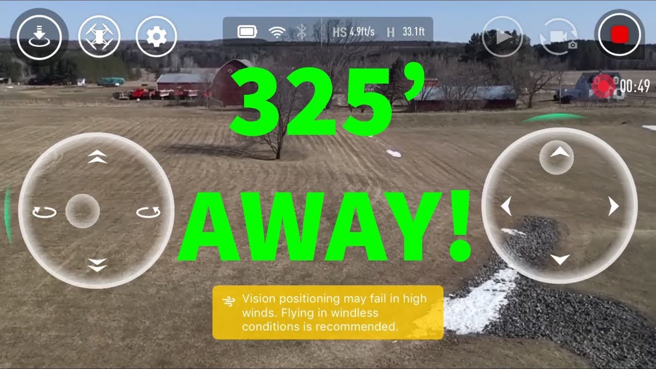 Tello: Range Test & High Winds
