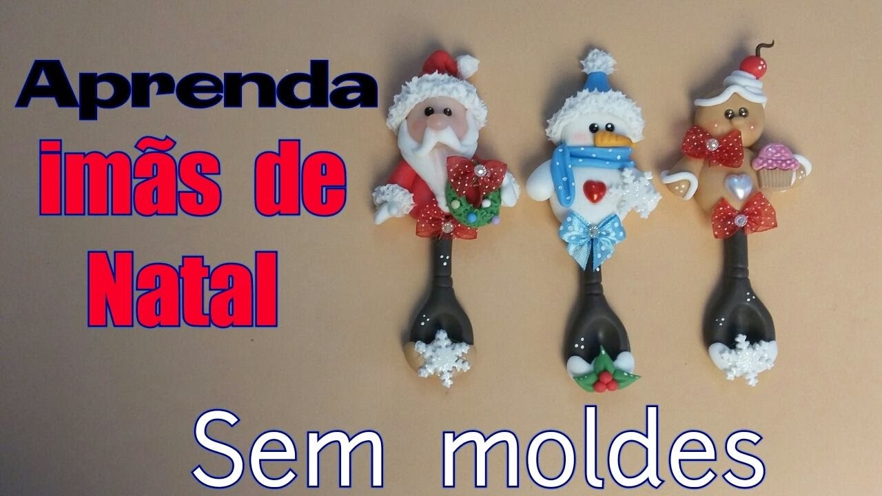 DIY_ IMÃ DE NATAL/ ELISANGELA MOTTA