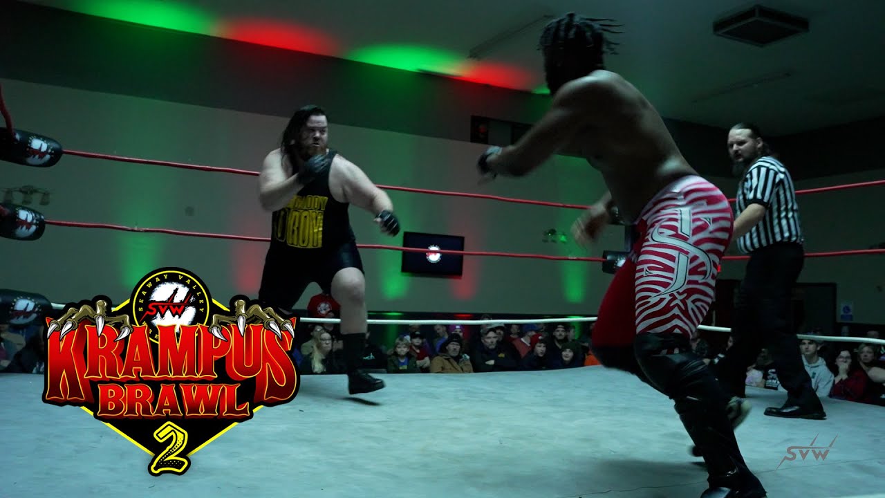 Big Daddy D Roy vs. Sheldon Jean - SVW - Krampus Brawl II
