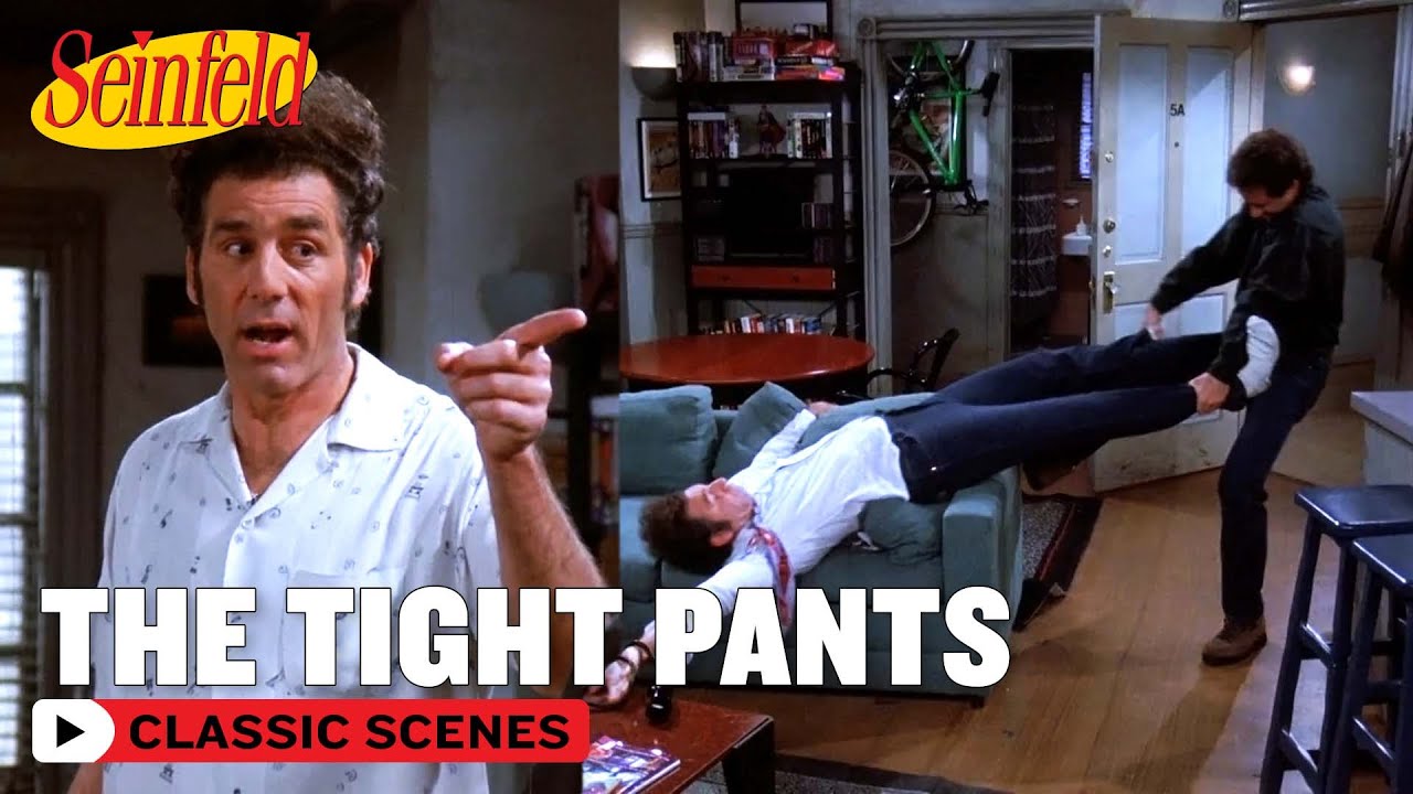 Kramer Tries Wearing Jeans | The Wait Out | Seinfeld