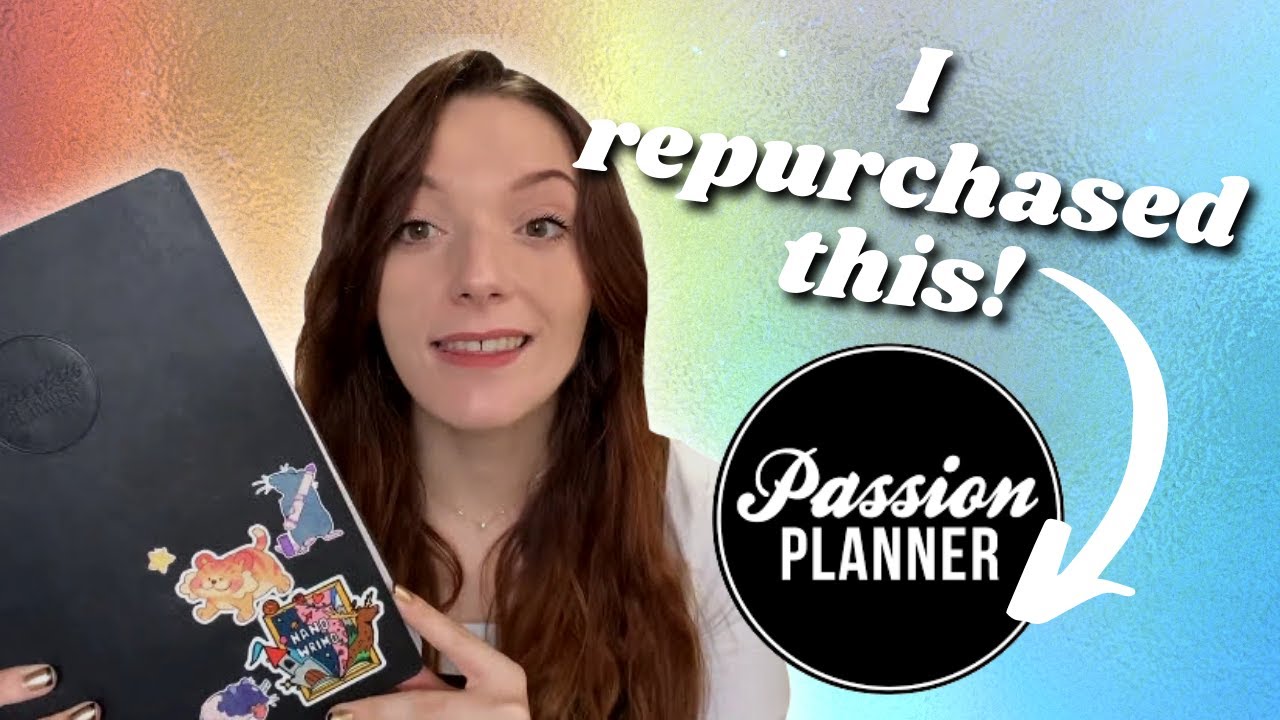 A tired person's *realistic* planner inspo | Passion Planner Review